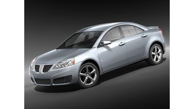 Pontiac G6 Sedan 3D Model