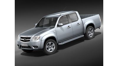 Mazda BT-50 3D Model