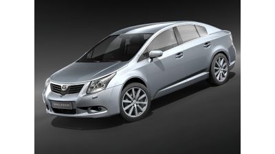 Toyota Avensis 2009 3D Model