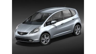 Honda Fit - Jazz 2009 3D Model