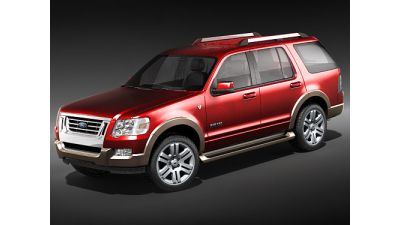 Ford Explorer 2006-2009 3D Model