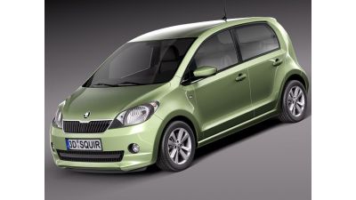 Skoda Citigo 2013 5 door 3D Model