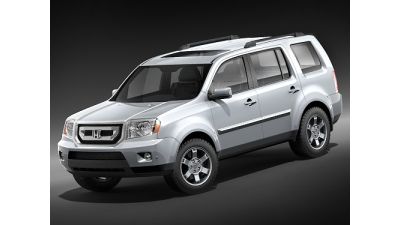 Honda Pilot 2009 3D Model