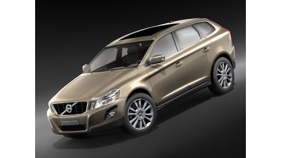 Volvo XC60 2009 3D Model