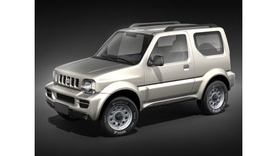 Suzuki Jimny SUV 3D Model