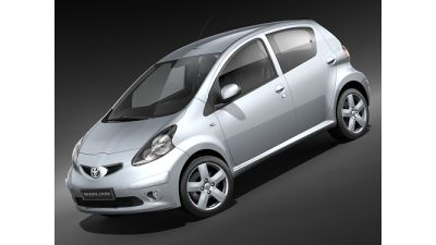 Toyota Aygo 3D Model