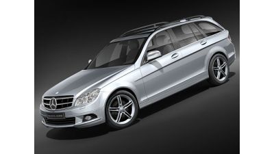 Mercedes C-class 2008 estate midpoly