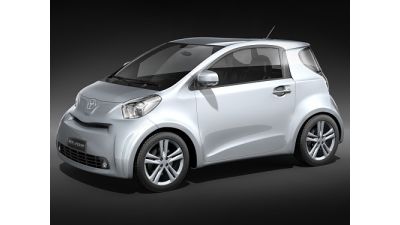 Toyota IQ Small City Car 3D Model