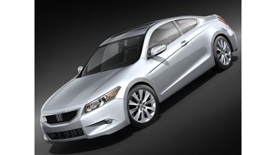 Honda Accord Coupe 2009 3D Model