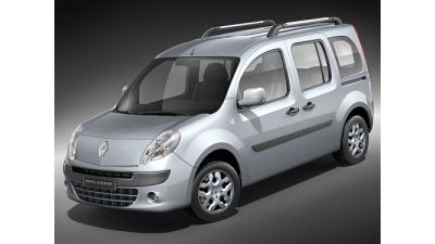 Renault Kangoo 2008 3D Model