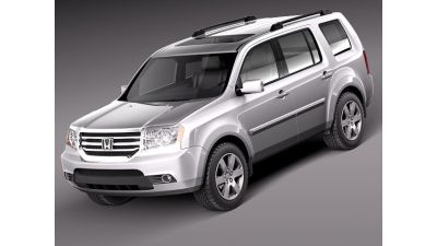 Honda Pilot 2012 3D Model