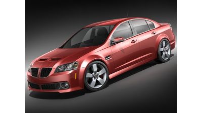 Pontiac G8 GT 3D Model