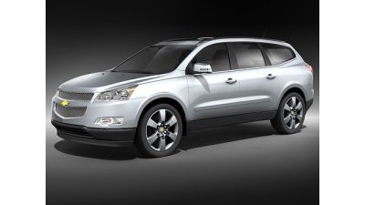 Chevrolet Traverse 2008 mid-poly 3D Model