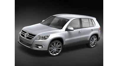 Volkswagen Tiguan 3D Model