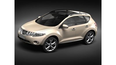 Nissan Murano 2008 3D Model