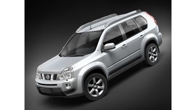 Nissan Xtrail 2008 3D Model