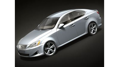 Lexus IS350 3D Model