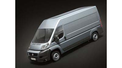 Fiat Ducato LWB 3D Model