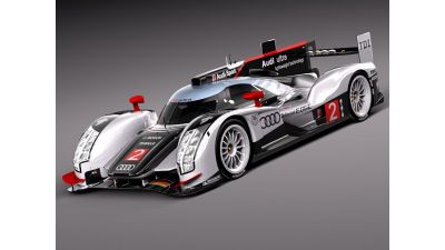 Audi R18 2012 race car