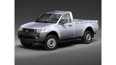 Mitsubishi L200 Truck 3D Model