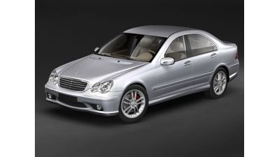 Mercedes C-class w203 3D Model