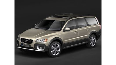 Volvo XC70 2008 3D Model