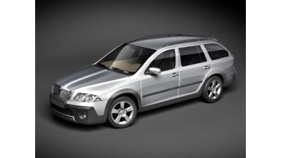 Skoda Octavia Scout 3D Model