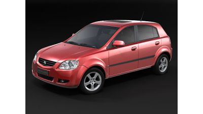 Hatchback custom 3D Model