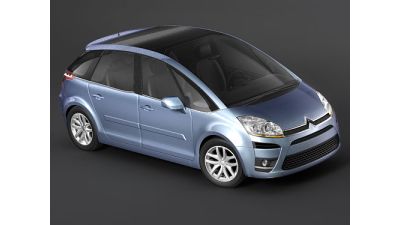 Citroen C4 Picasso 3D Model