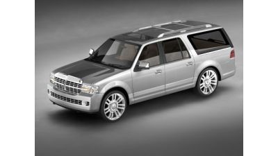 Lincoln Navigator 2007 3D Model