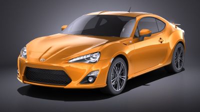 Toyota GT 86 2015 VRAY